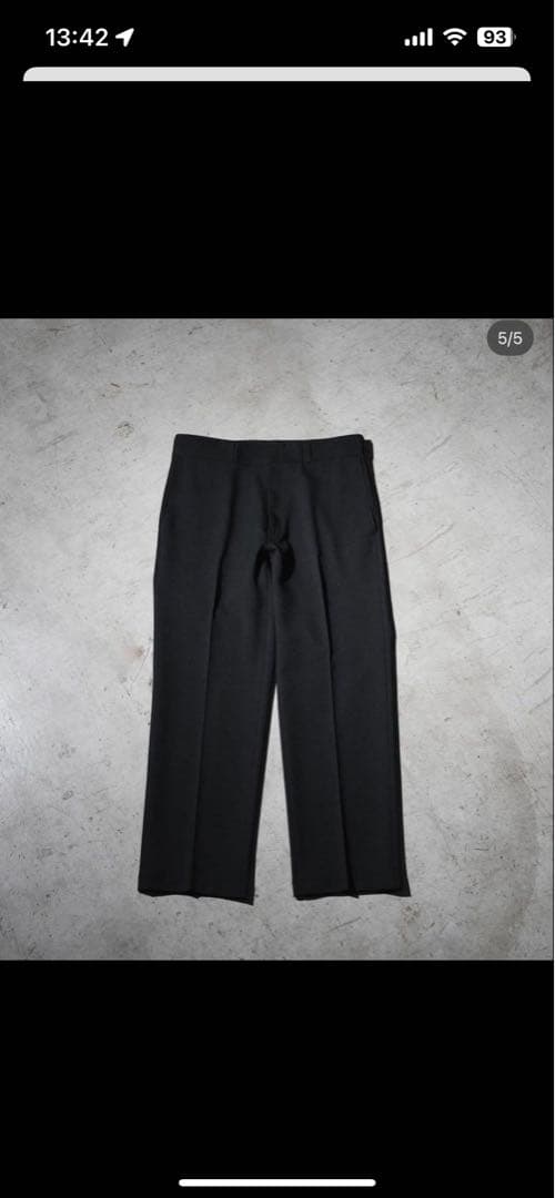 パンツ W_tokyo Tpolyester pants. size2 ovy