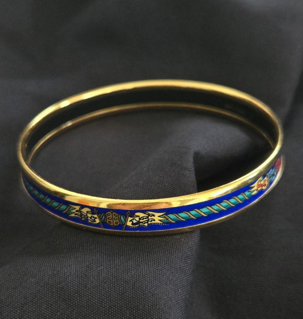 ヴィンテージ HERMÈS エマイユ バングル