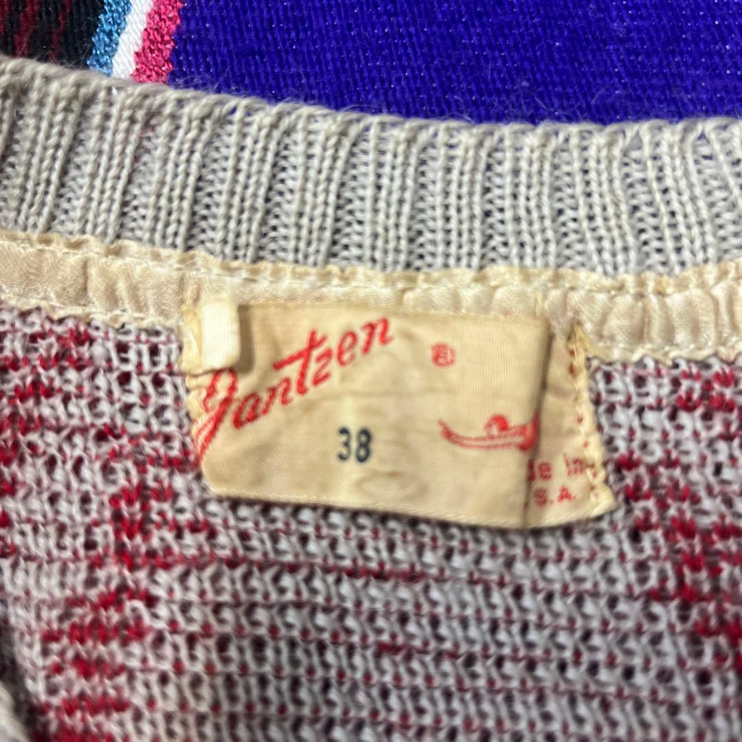 50s JANTZEN PANTHER ジャガード ロカビリー