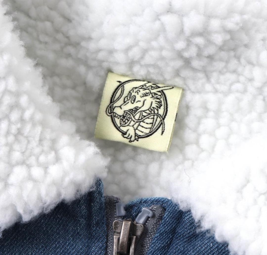 BREEZE ドラゴンボールコラボ_デニムボアジャケット