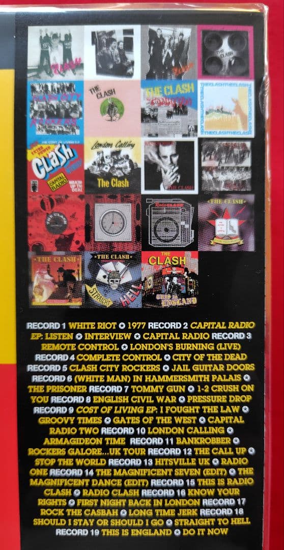 【新品アナログ１９枚組】クラッシュCLASH シングルズ EPレコード