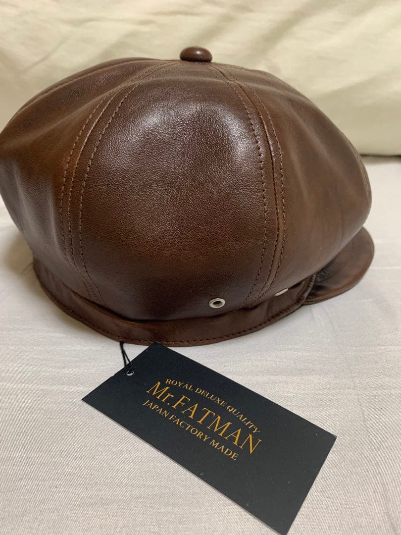 【定価¥39,600】Mr.FATMAN キャスケット イタリアンレザー 日本製