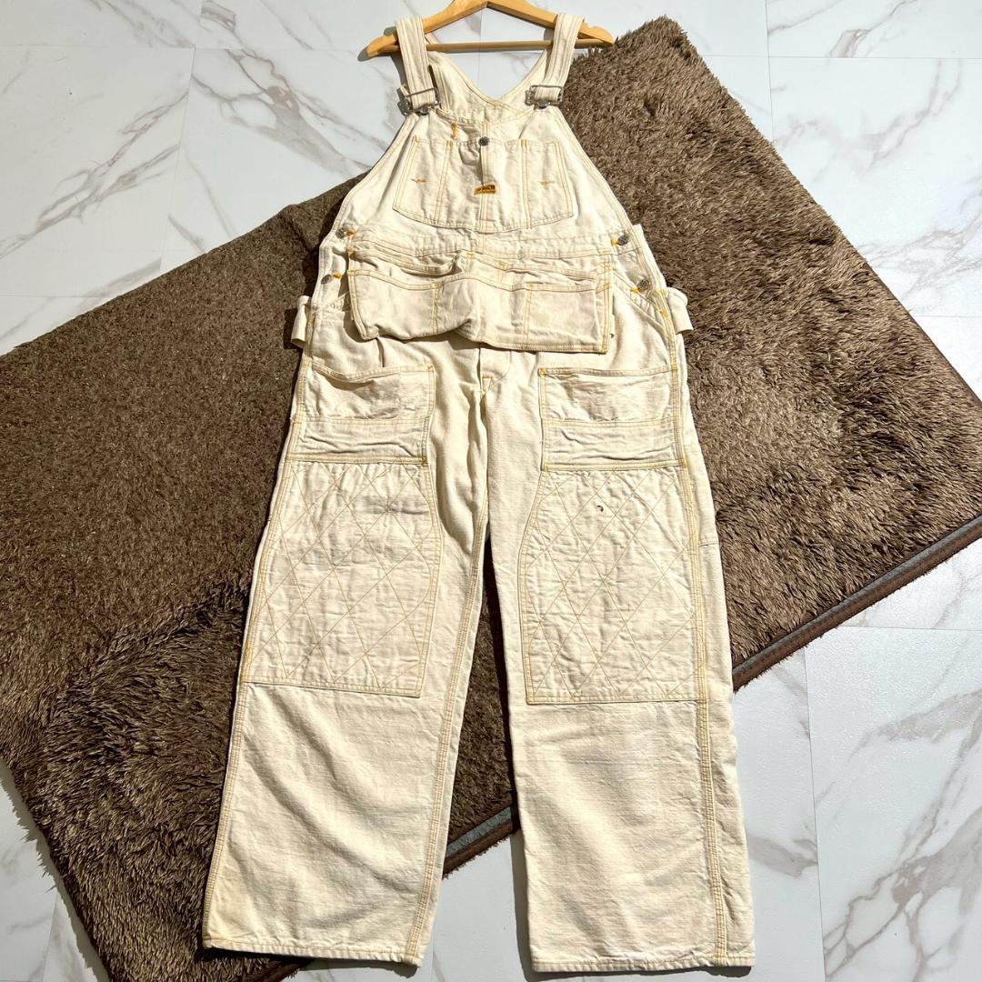 50s CAN'T BUST'EM GOLD LABEL　生成り　オーバーオール