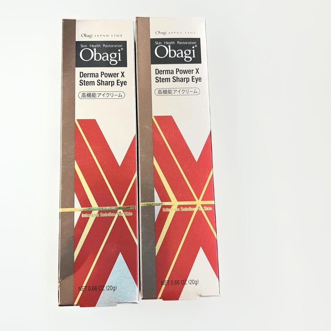 オバジ　ダーマパワーXステムシャープアイアイクリーム　20g 2本セット