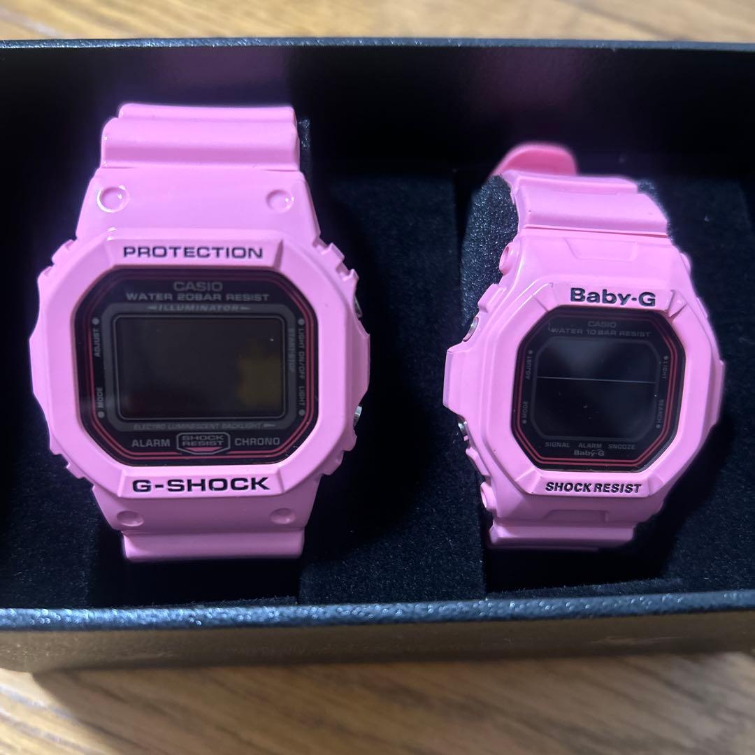 G-SHOCK & Baby-G ホワイト 腕時計　ペアウォッチ　電池切れ