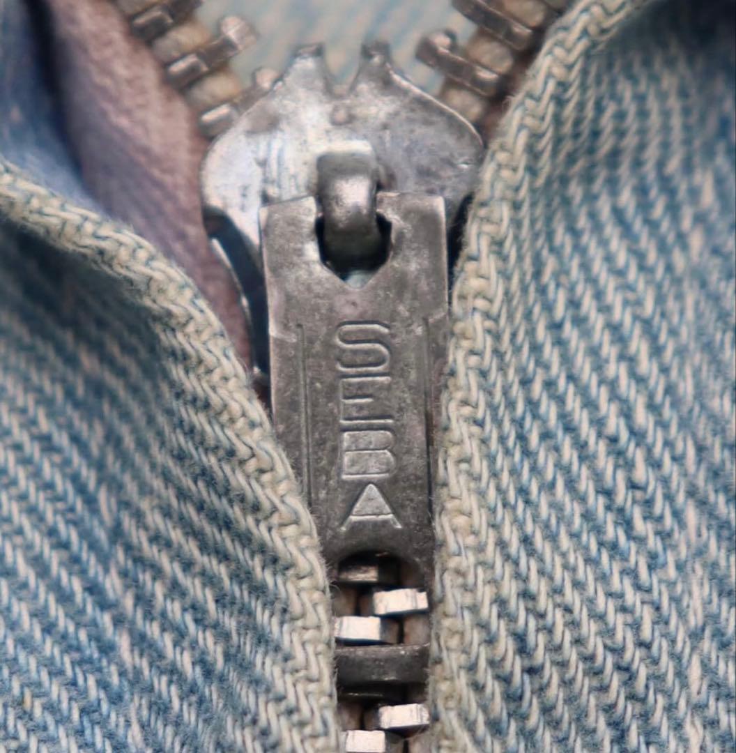 ジャケット・アウター 60's Denim Work Jacket \" Hand Print\"