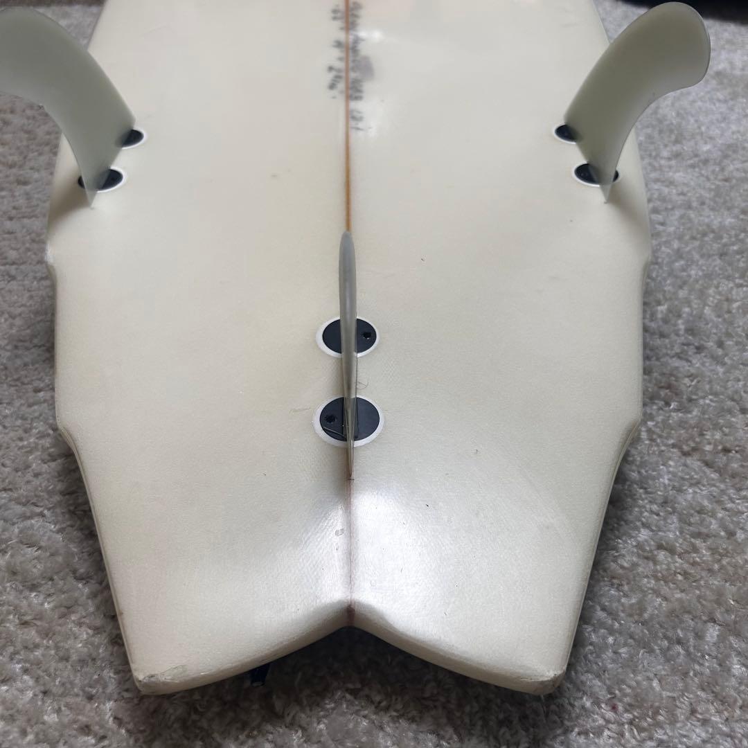 town&country G.PANG サーフボード　6.3ft フィン付き