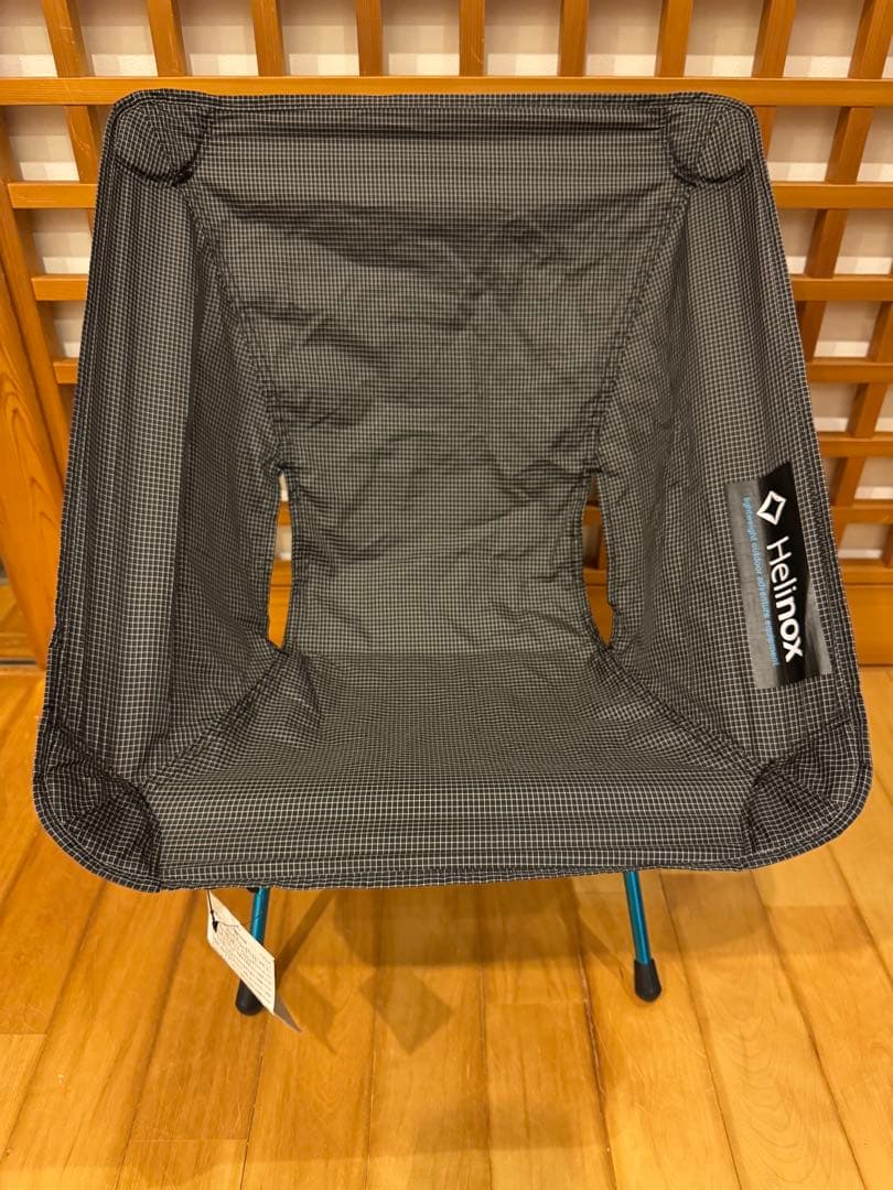 Helinox チェアゼロ　グレー・ブラック　ヘリノックス