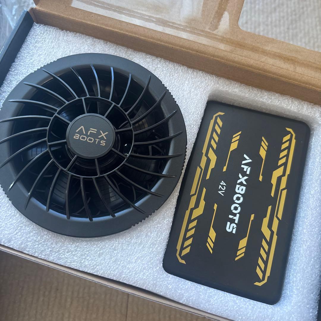 空調風神服　ファン+バッテリー セット　長袖　新品