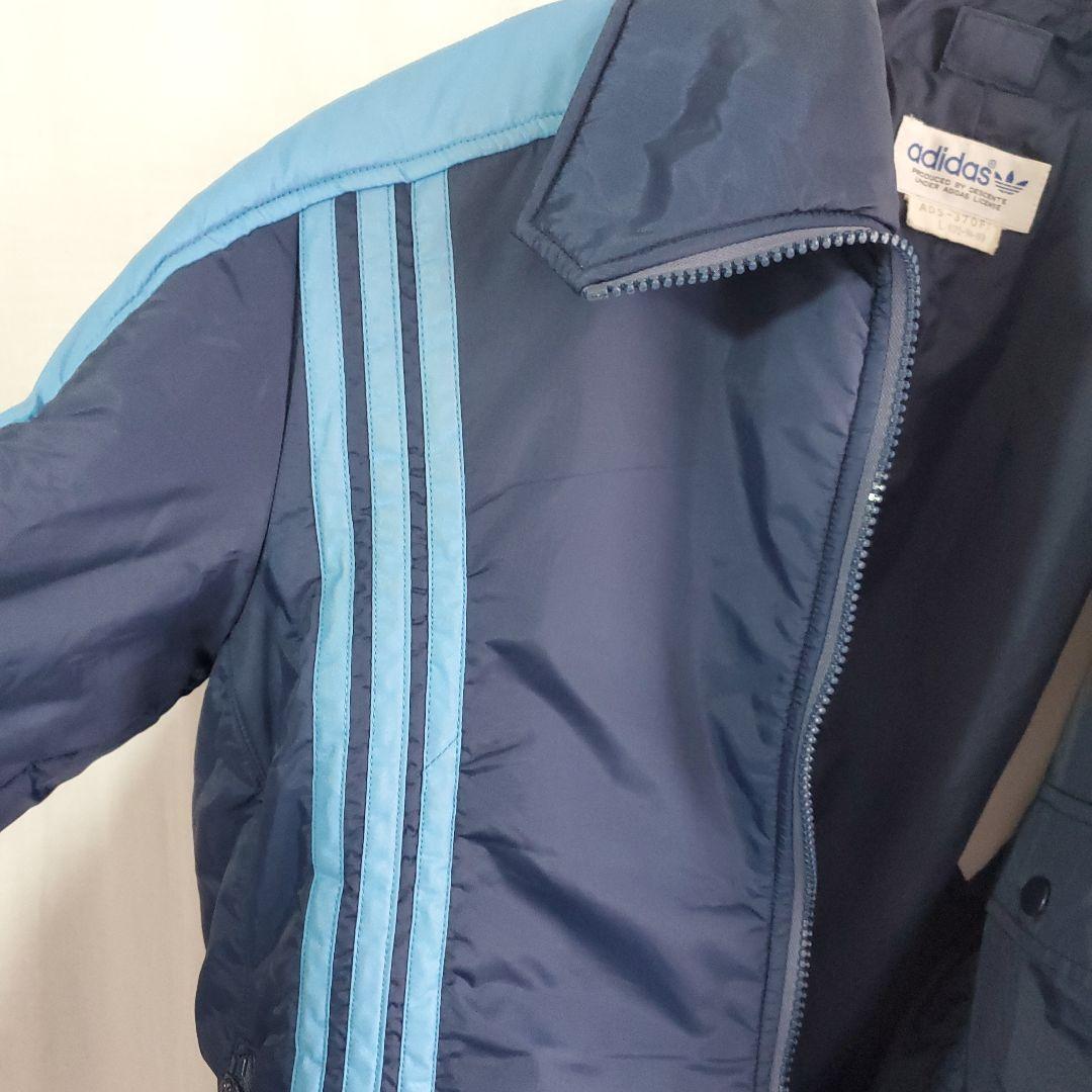80s アディダス adidas スキー中綿 線 ジャケット ジャンパー