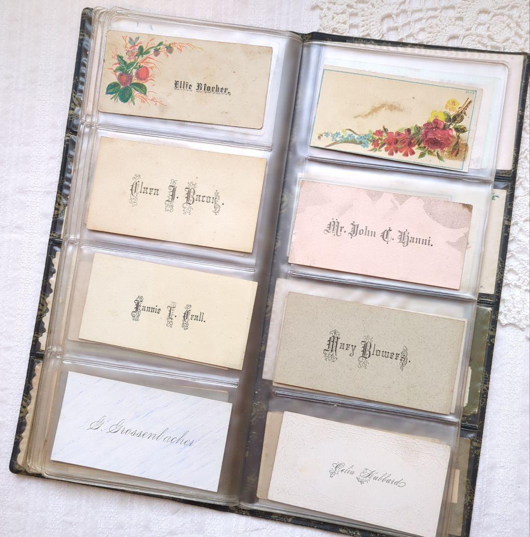 激レア118枚コーリングカードおまとめ クロモス アンティークヴィクトリアン洋書