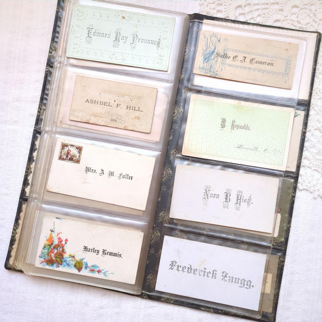 激レア118枚コーリングカードおまとめ クロモス アンティークヴィクトリアン洋書