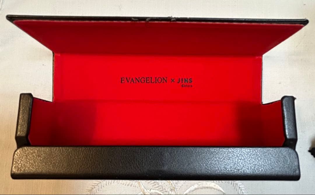 【新品未使用】エヴァンゲリオン× JiNSメガネ アスカモデル　度無し
