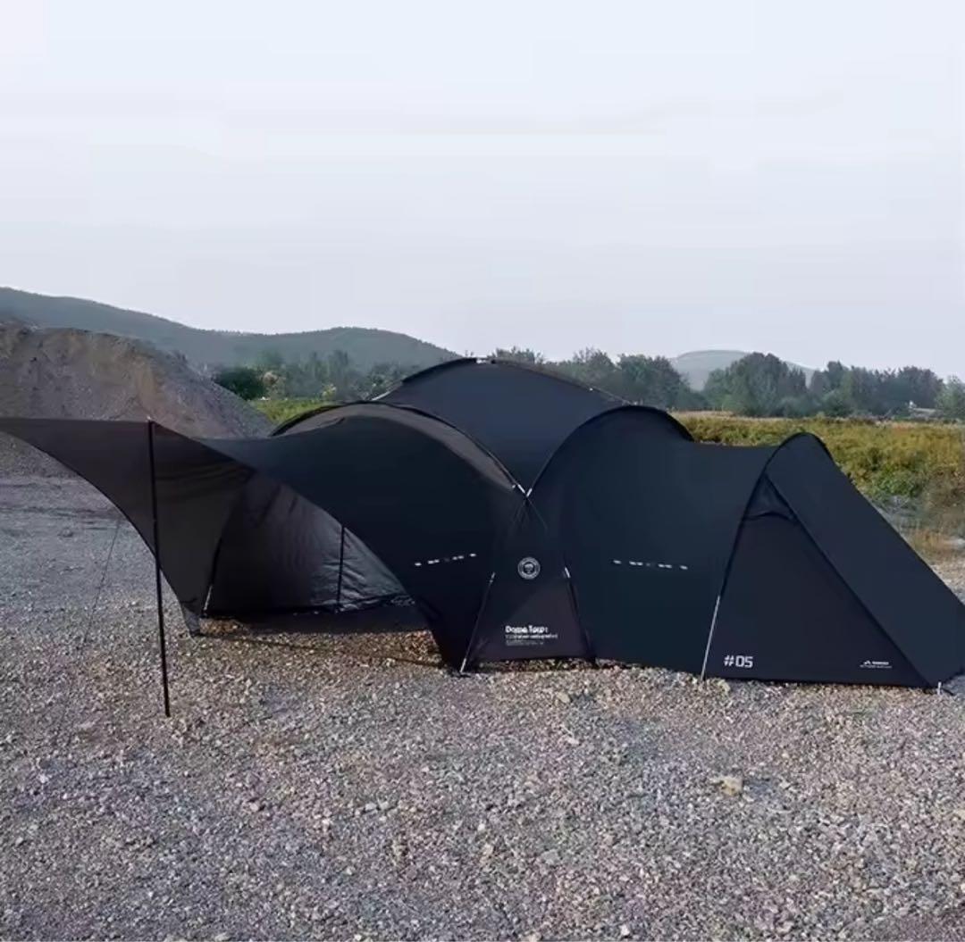 ShineTrip 屋外テント PU3000MM 防水シルバーコーティング！