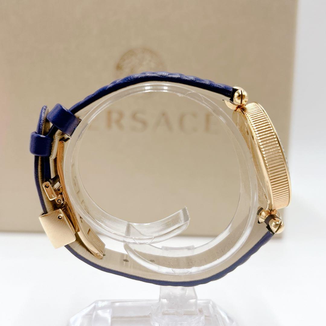 VERSACE Micro vanitas blue watch y2k 付属品