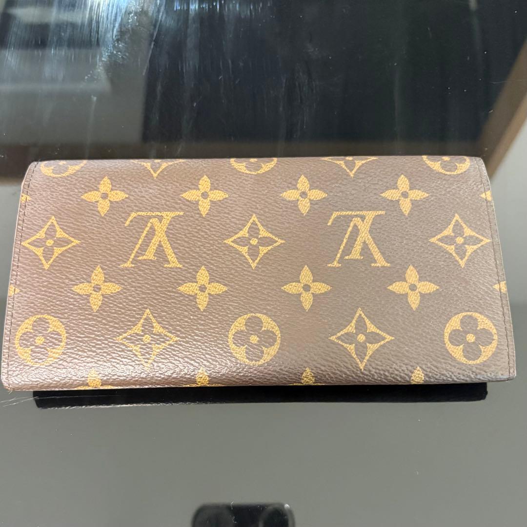 【匿名配送】ルイヴィトン　ポルトフォイユ　エミリー　モノグラム　フューシャ