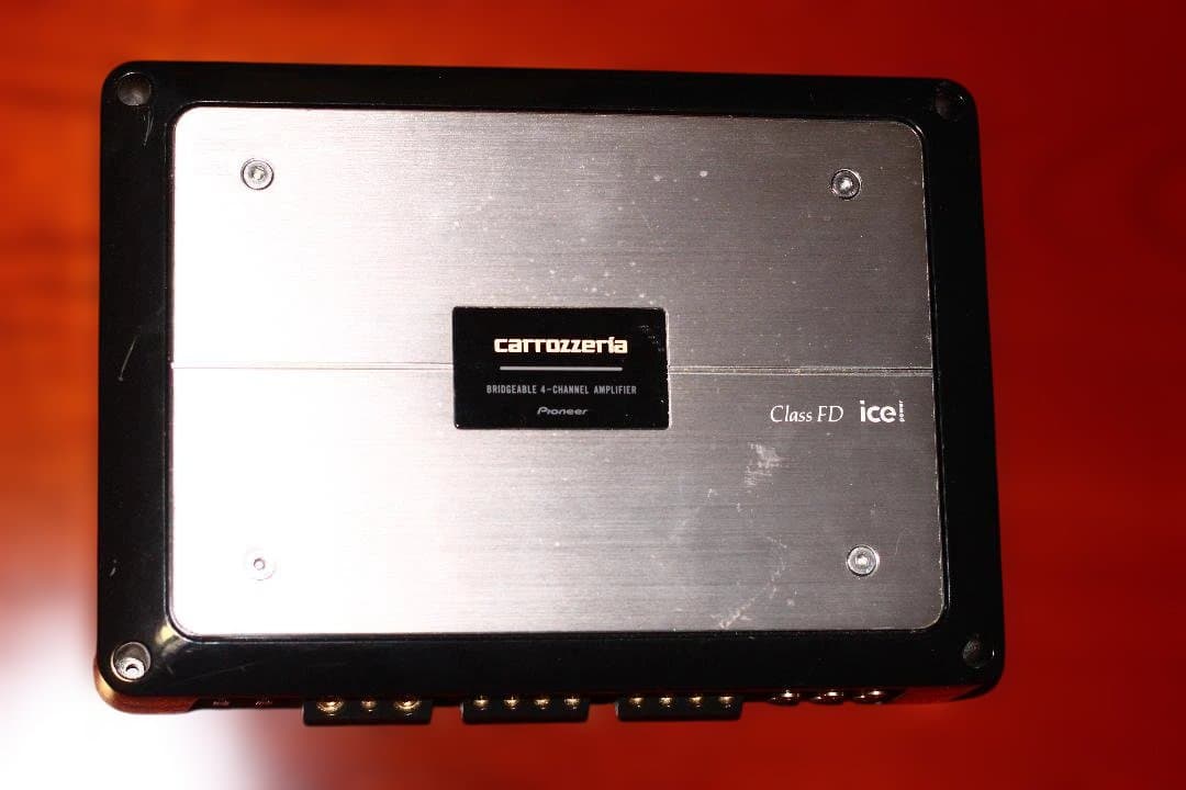 carrozzeria PRS-D8400 4ch パワーアンプ　カーオーディオ