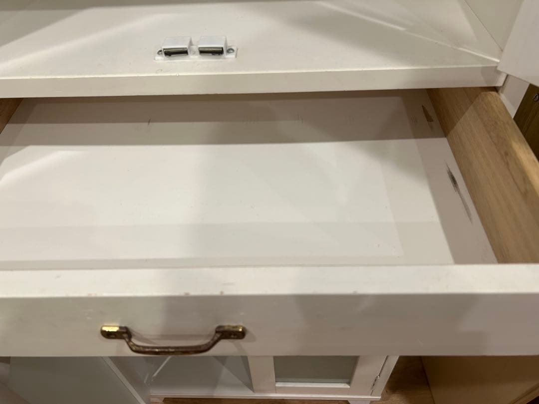 【みきとも】【モモナチュラル】食器棚