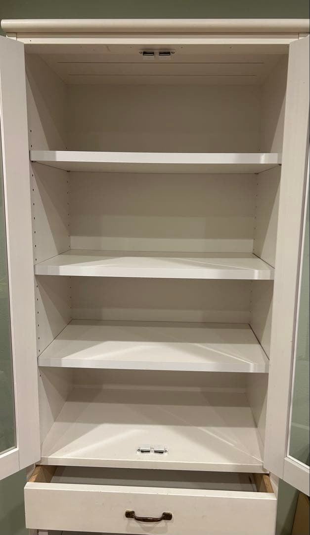 【みきとも】【モモナチュラル】食器棚