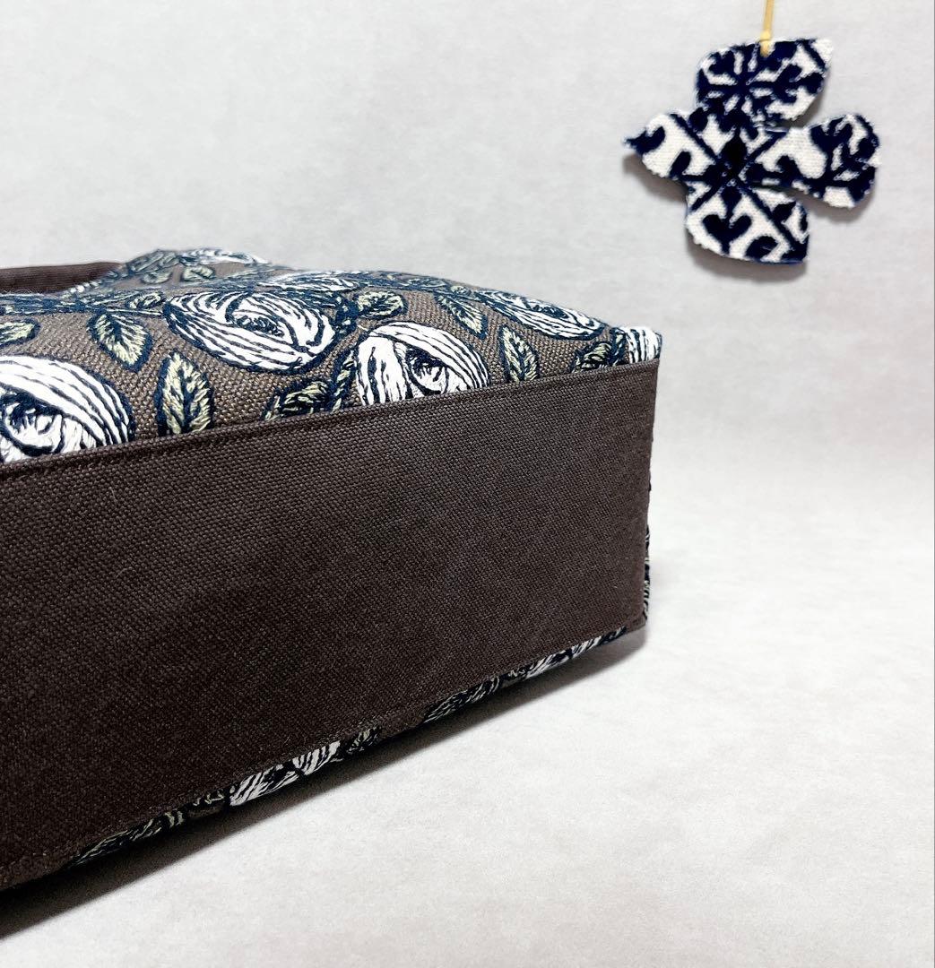 ハンドメイド　ミナペルホネン　くしゅっとトートバッグ⑅︎◡̈︎* トールサイズ