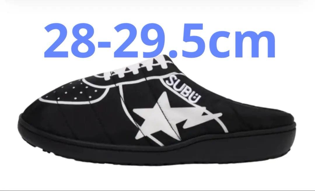 靴 A BATHING APE x SUBU Puffer Sandals XL