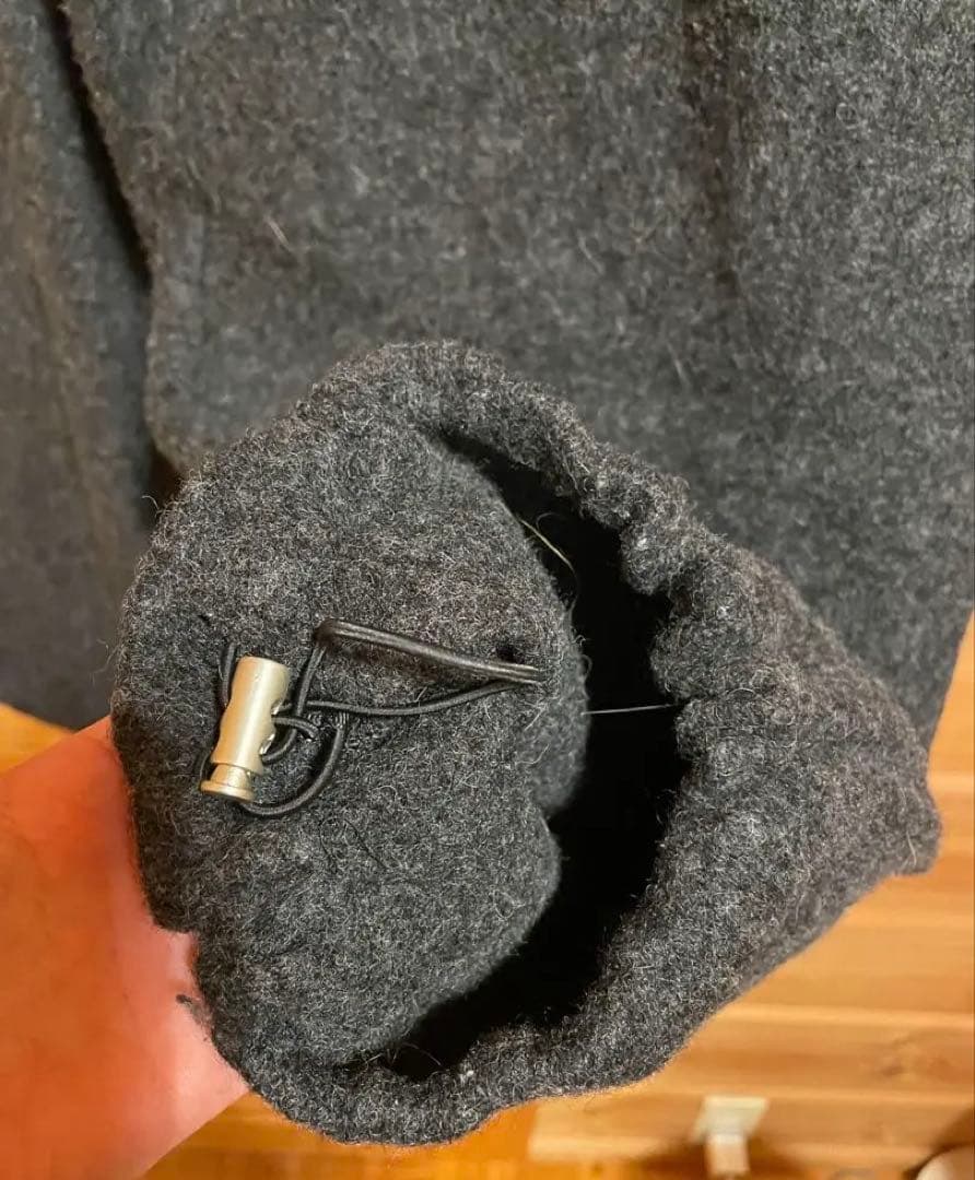 C*l様 anuke ウール混紡 グレー カジュアルパンツ