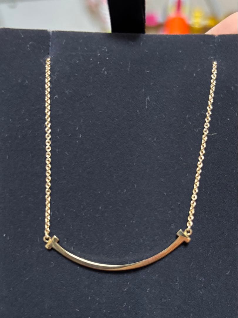 Tiffany & Co. ティファニー　Tスマイルネックレス