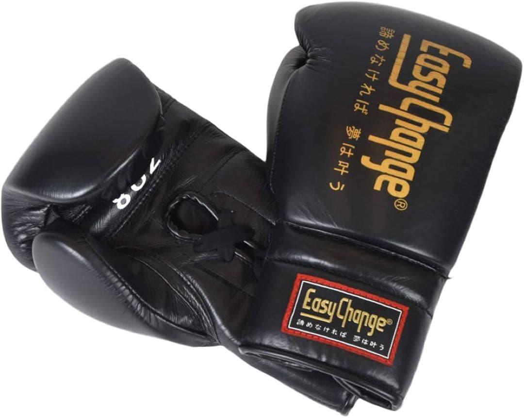 EasyChange ❤️ボクシンググローブ 14oz ブラック　イージーチェンジ