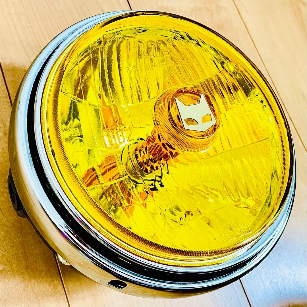 当時物 マーシャル 882 デベソ ヘッドライト MARCHAL デメキン改