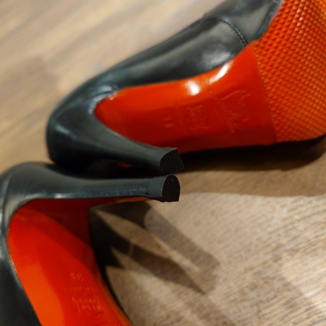Christian Louboutin サイドゴアブーツ 38 ブラック