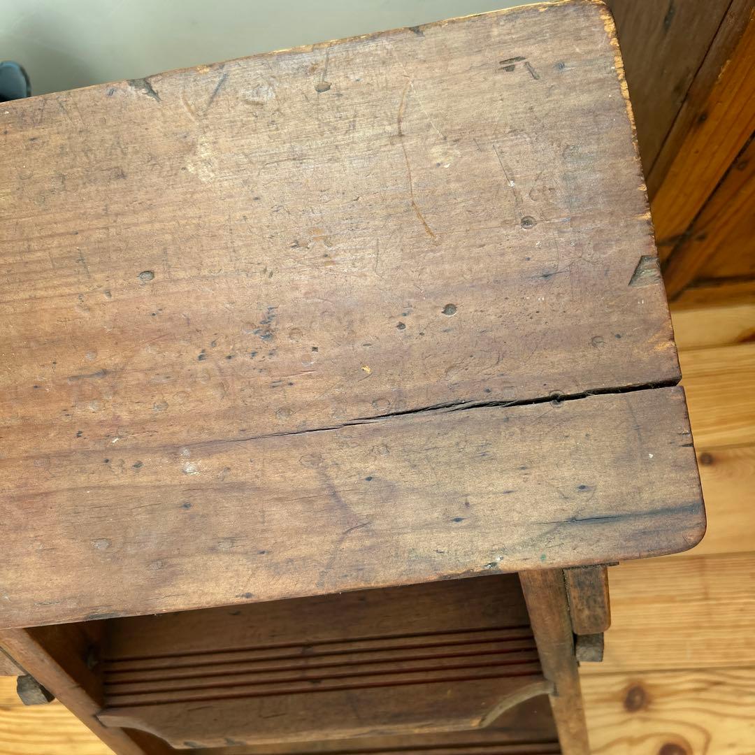 アンティーク　ステップラダー