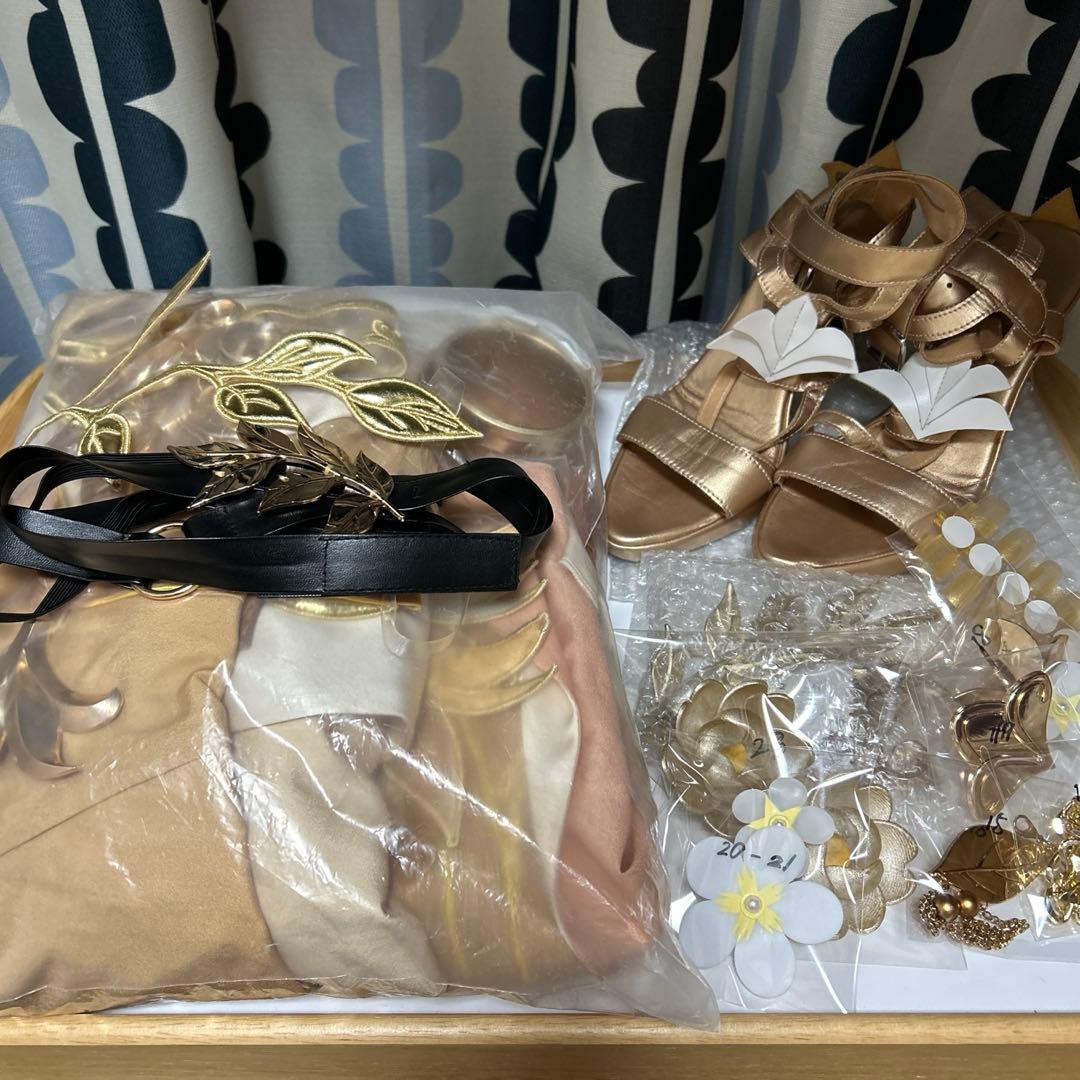 崩壊スターレイル アグライア コスプレ 衣装 靴 LARDOO製