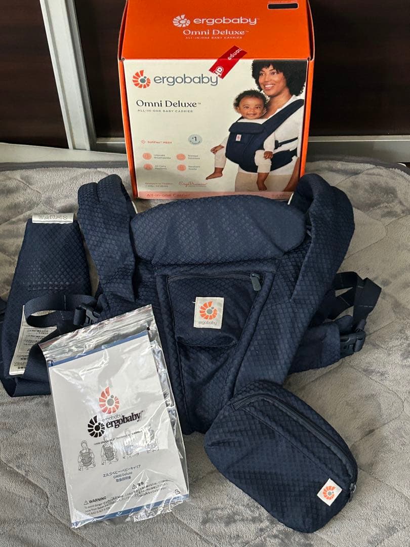ergobaby Omni Deluxe ネイビー抱っこ紐　[最新モデル]
