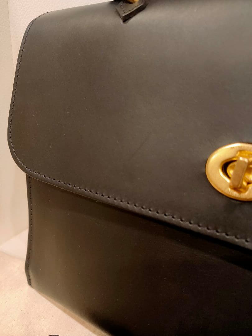 新品未使用 ミミベリー ビショップ別注 2WAYハンドバッグ HEBE ブラック