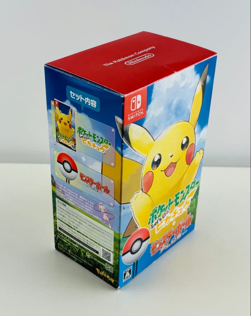 ほぼ新品 レッツゴー ピカチュウ Lets Goモンスターボールプラス ミュウ有