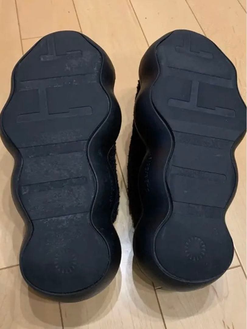 UGG Sugarcloud Slide サンダル 厚底 ブラック24cm