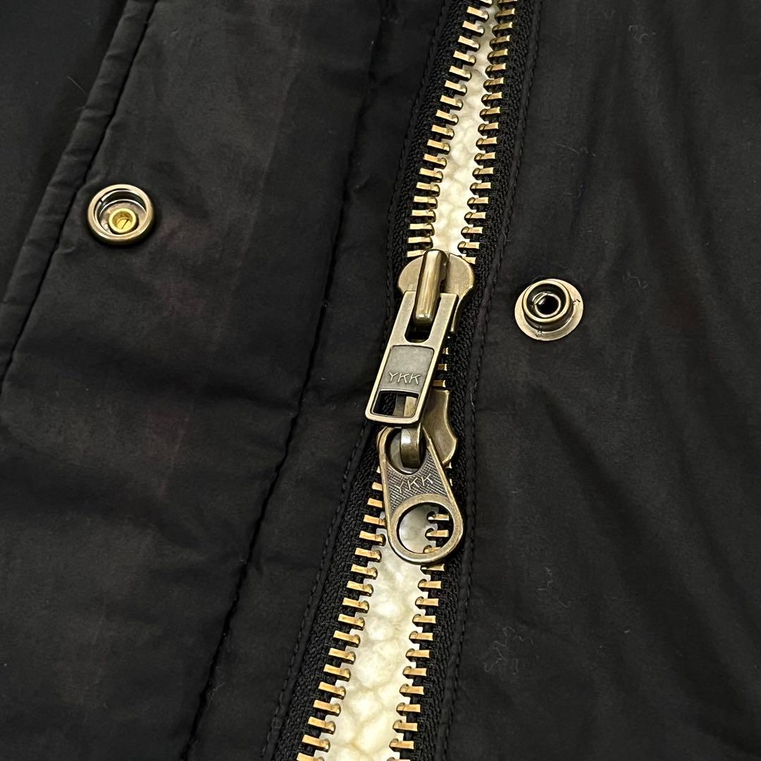 マークジェイコブス ボア フーデットモッズコート セーラーカラー 黒 2way