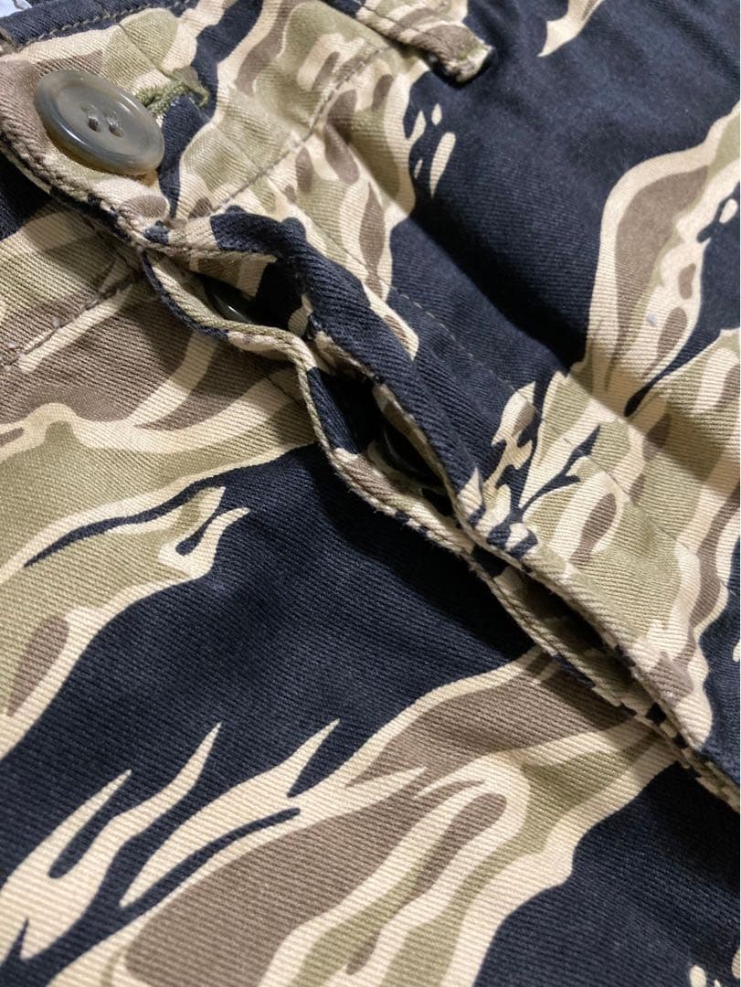 THE REAL McCOY'S タイガーカモ カーゴショーツ M 30-32