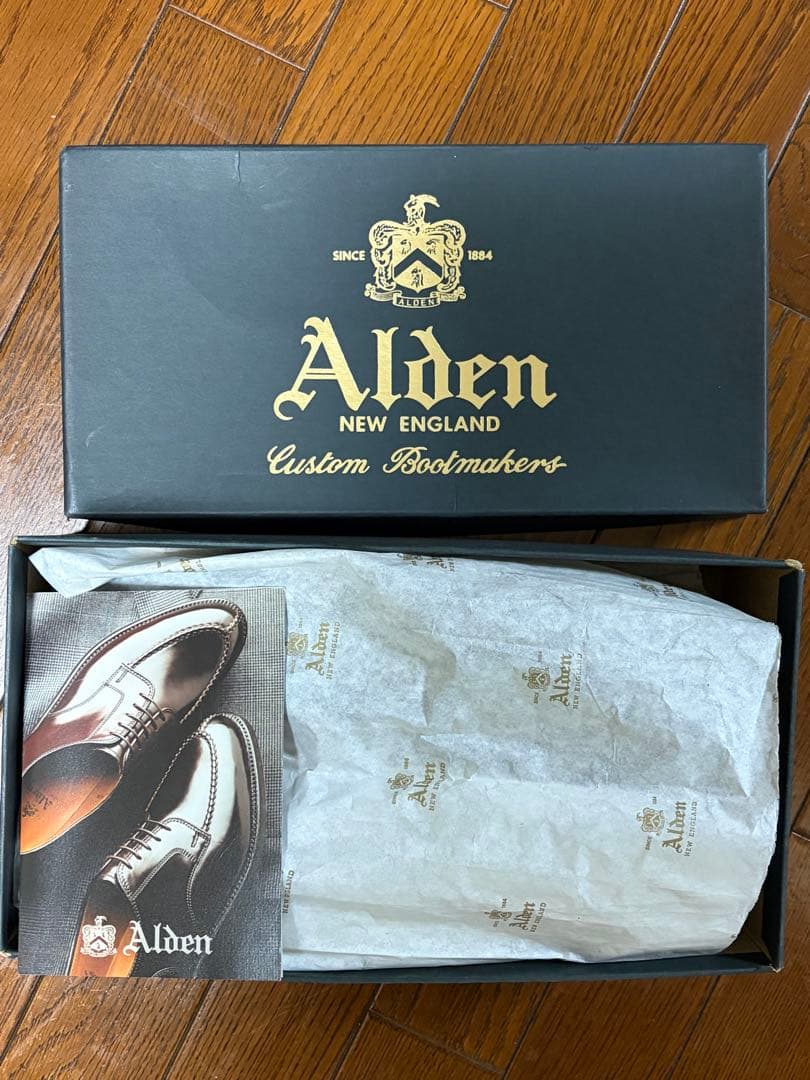 本日最終　美品　Alden 2211コードバンVチップ 7 1/2E