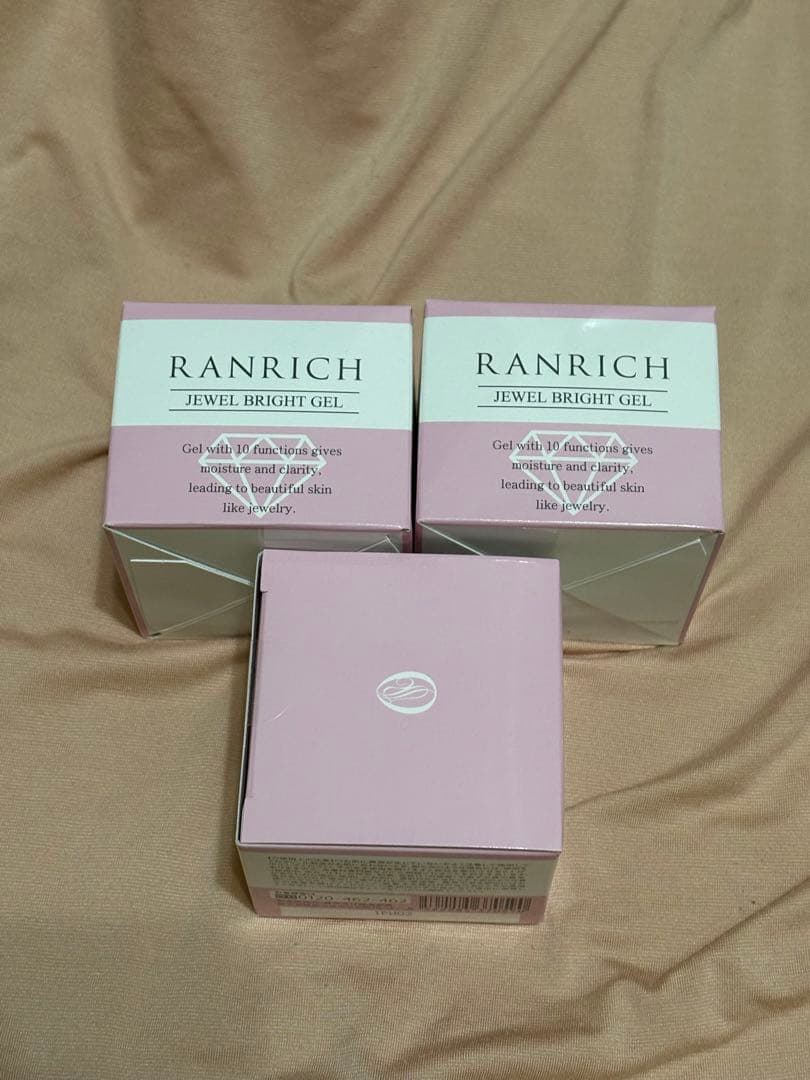薬用ランリッチ　美白オールインワン　 宝石ジェル 50g 3箱