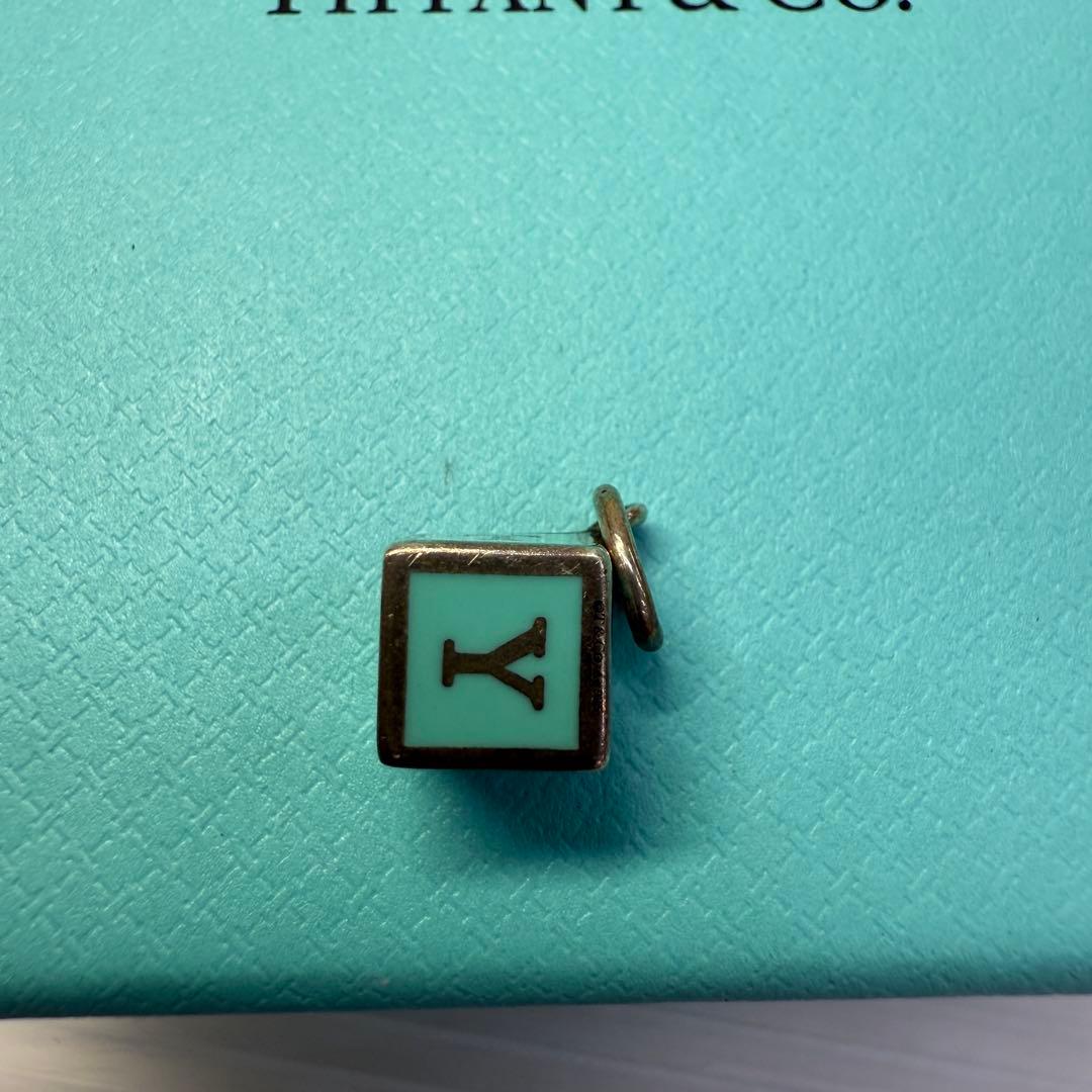 ☆ティファニー ペンダントトップ☆ブロックチャーム キューブ SV925