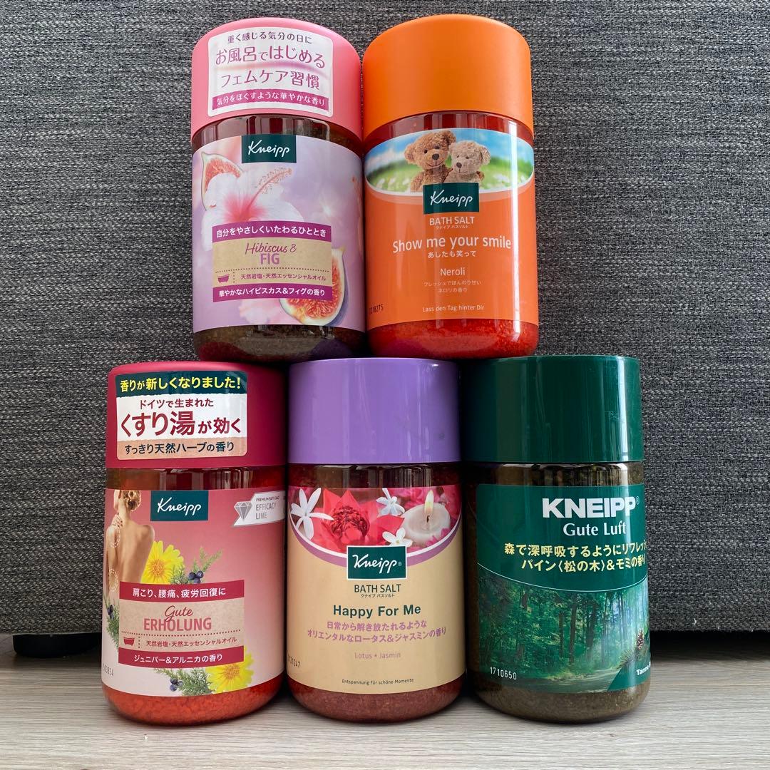 Kneipp バスソルト セット 5個