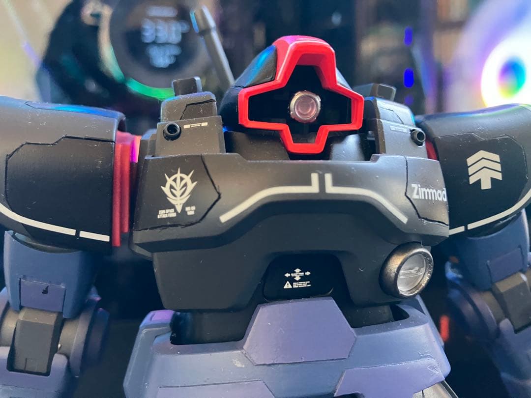 週末限定価格　MG ドム黒い三連星専用　全塗装　改修