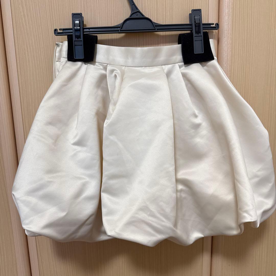 the toé Venice balloon skirt アイボリー Sサイズ