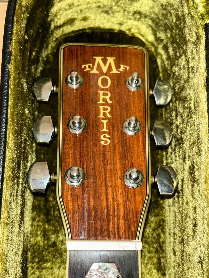 Morris　モーリス　W-80　アコースティックギター ハードケース付き