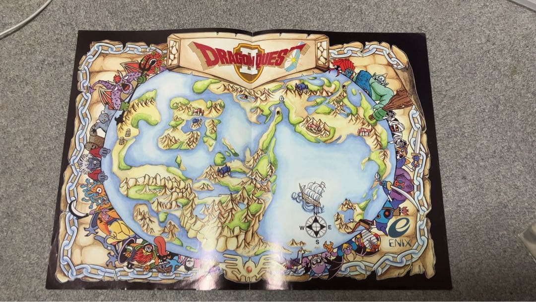 【超貴重】レトロチラシ「ドラゴンクエストII」