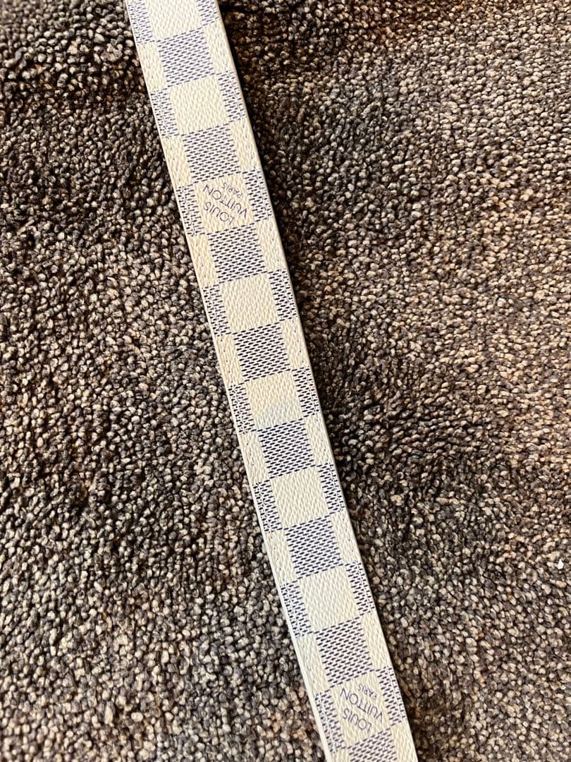 ちー　LOUIS VUITTON ダミエパターン ベルト