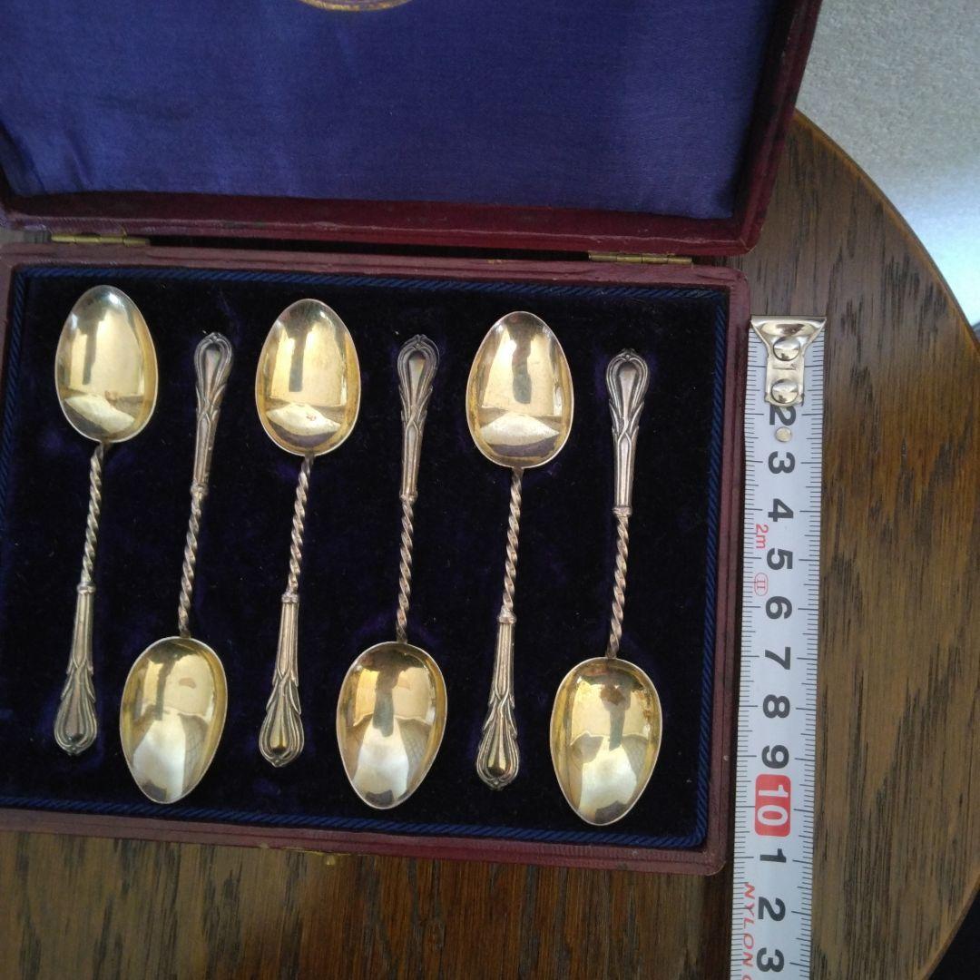 アンティークシルバースプーン 6本セット