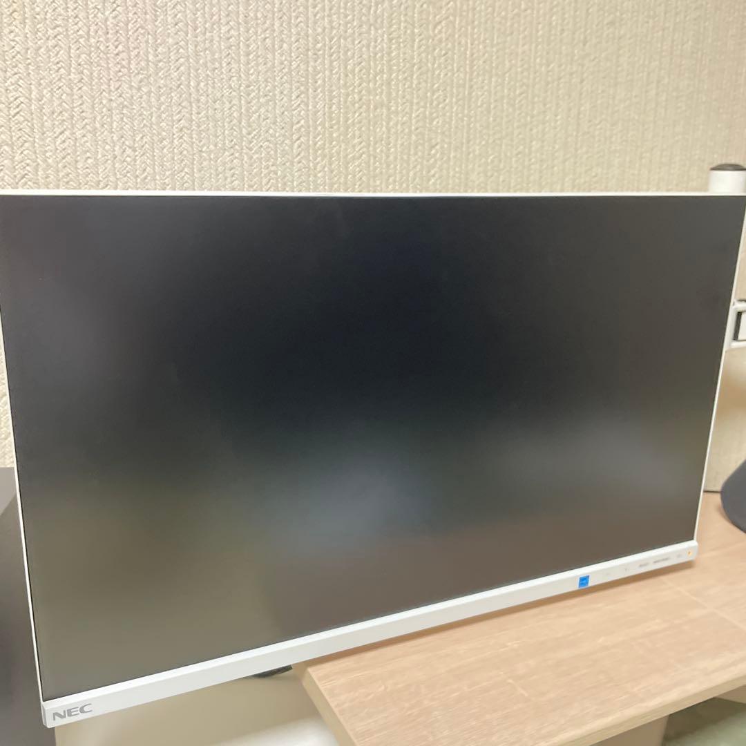 NECモニター2台とモニターアーム