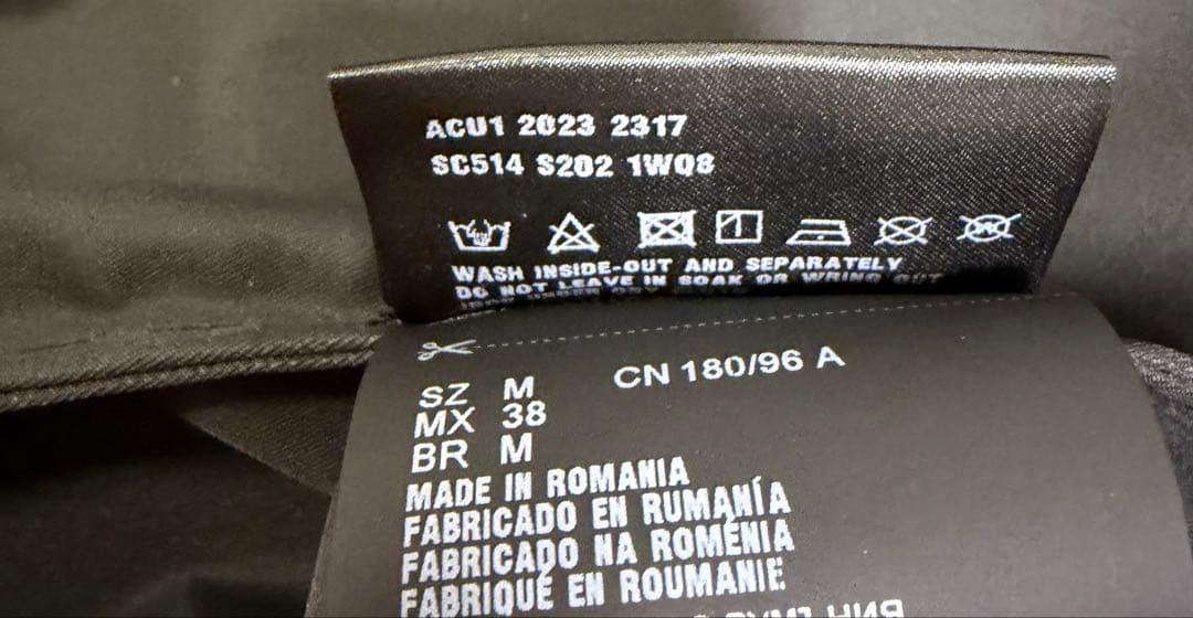 y*i様 PRADA　プラダ　Re-Nylonシャツ　黒　M　SC514